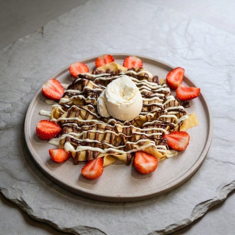 Fettuccine Crepe