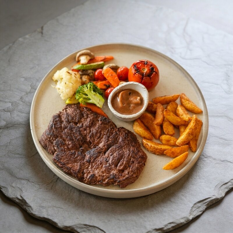 Mushroom beef Steak