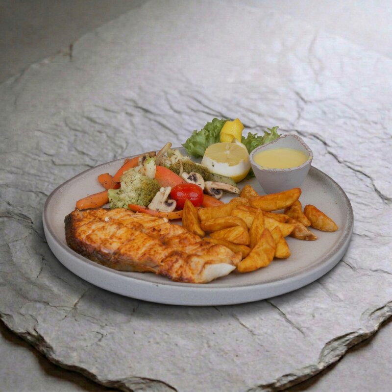 Fillet Salmon fish