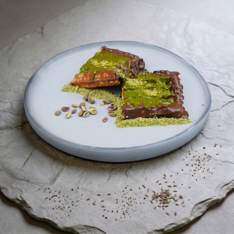 Pistachio Waffle